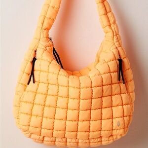 FREE PEOPLE Quilted Carryall Bag